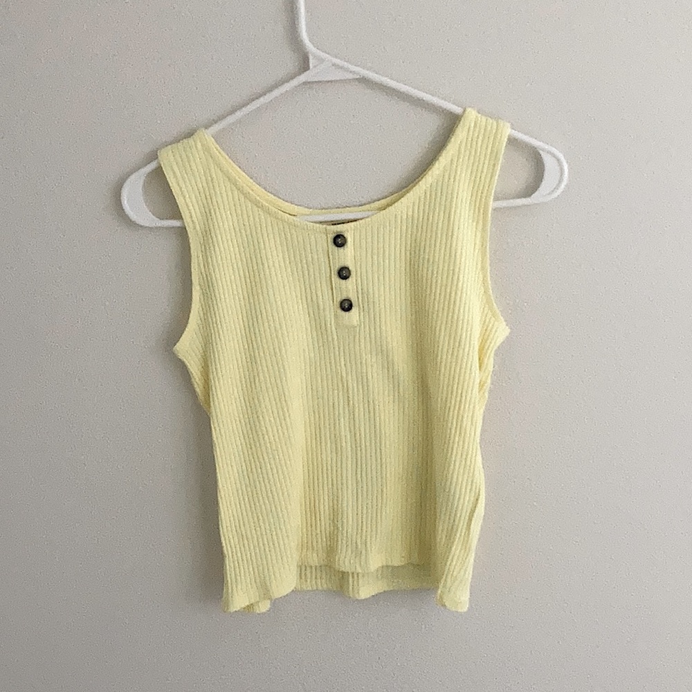 Yellow tank top
